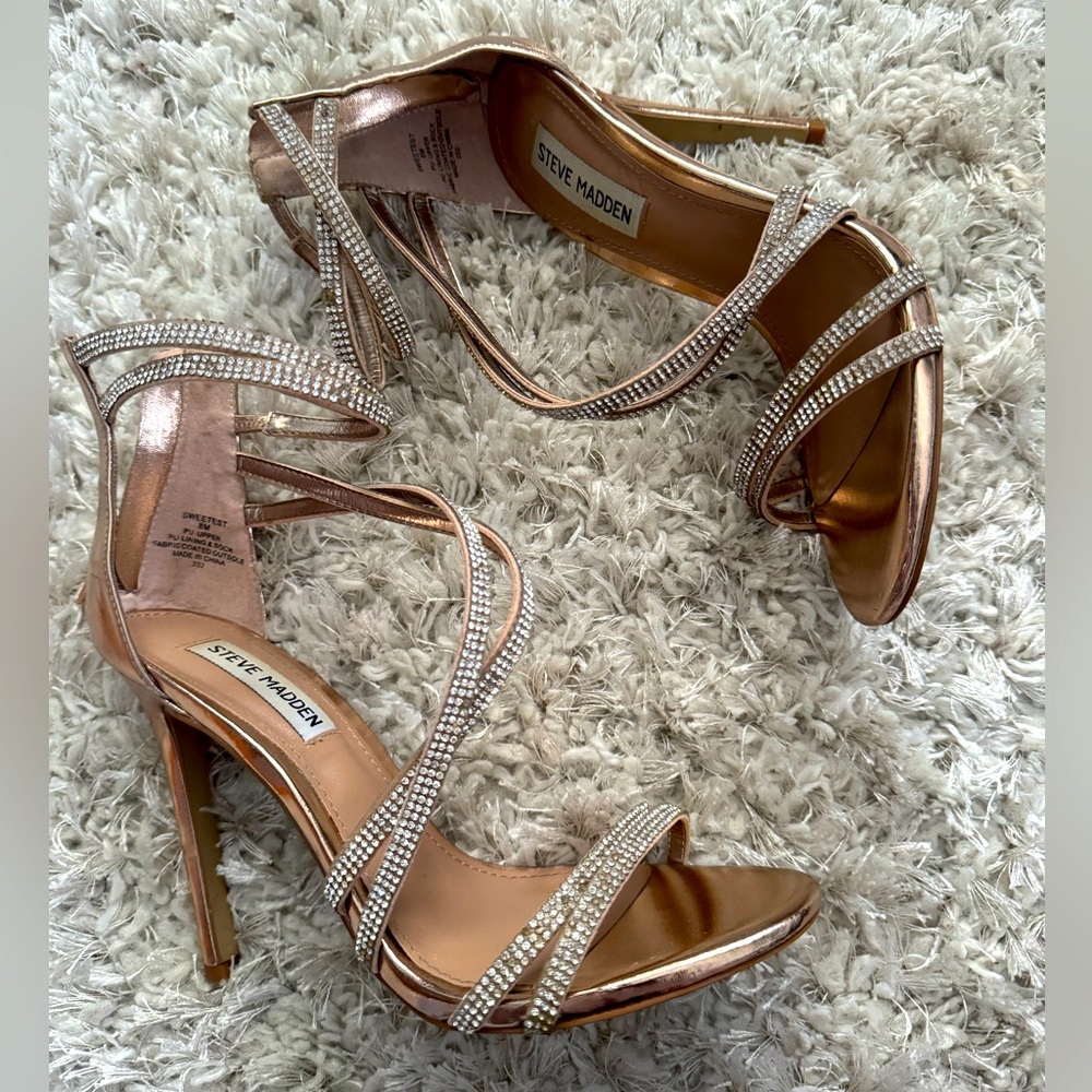 Steve Madden Rose Gold Heels
